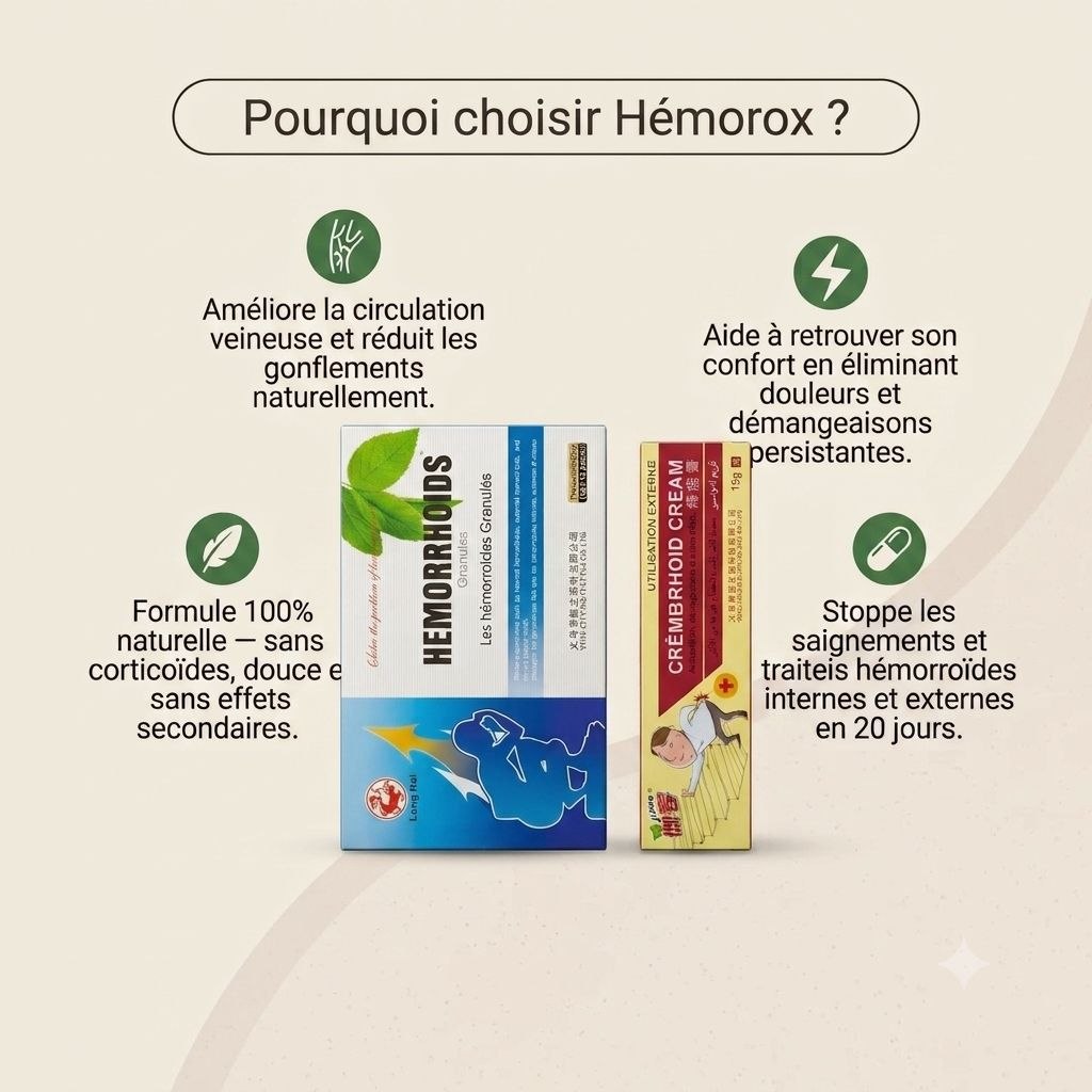 Hemorox | Traitement Naturel Anti-Hémorroïdes